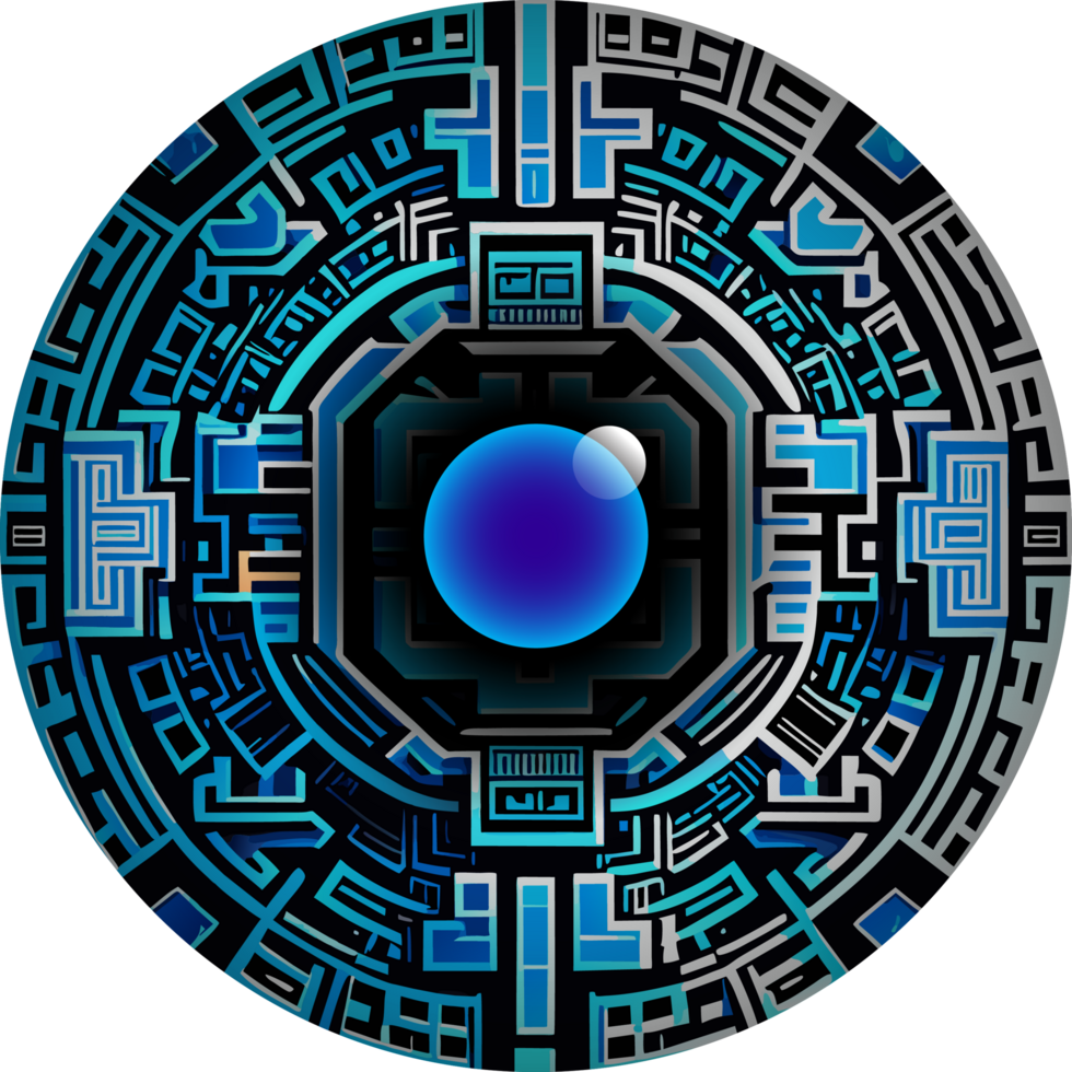 Modern Technology Cybersecurity Icon Crop-out png