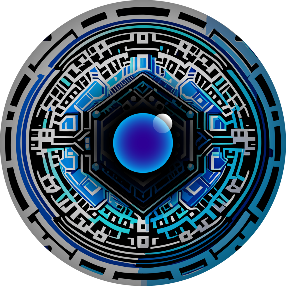 Modern Technology Cybersecurity Icon Crop-out png
