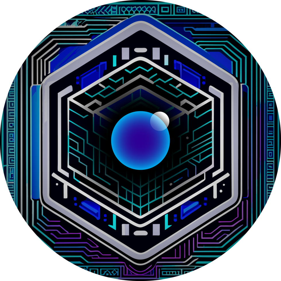 Modern Technology Cybersecurity Icon Crop-out png