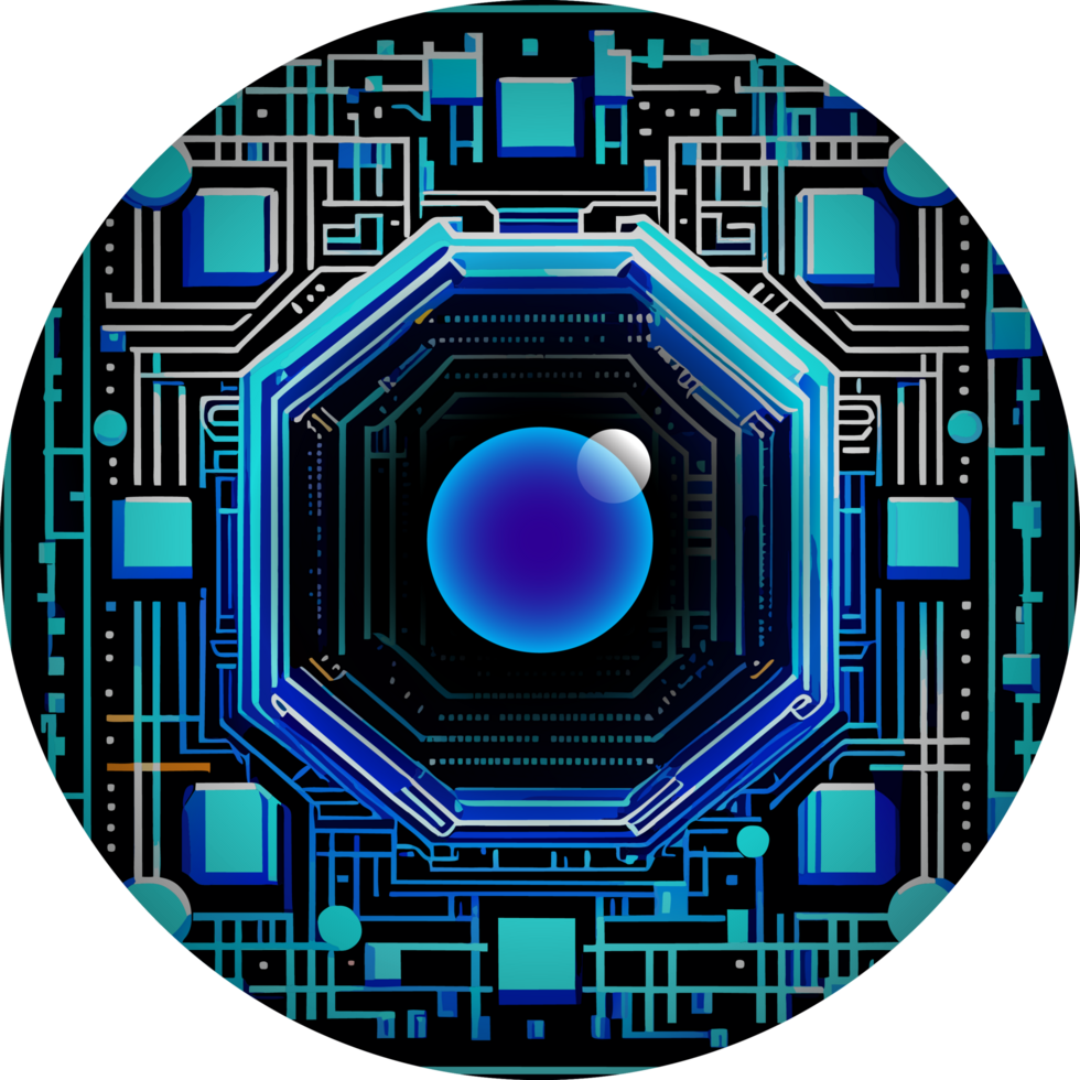 Modern Technology Cybersecurity Icon Crop-out png