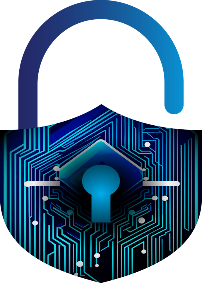Modern Technology Cybersecurity Icon Crop-out png