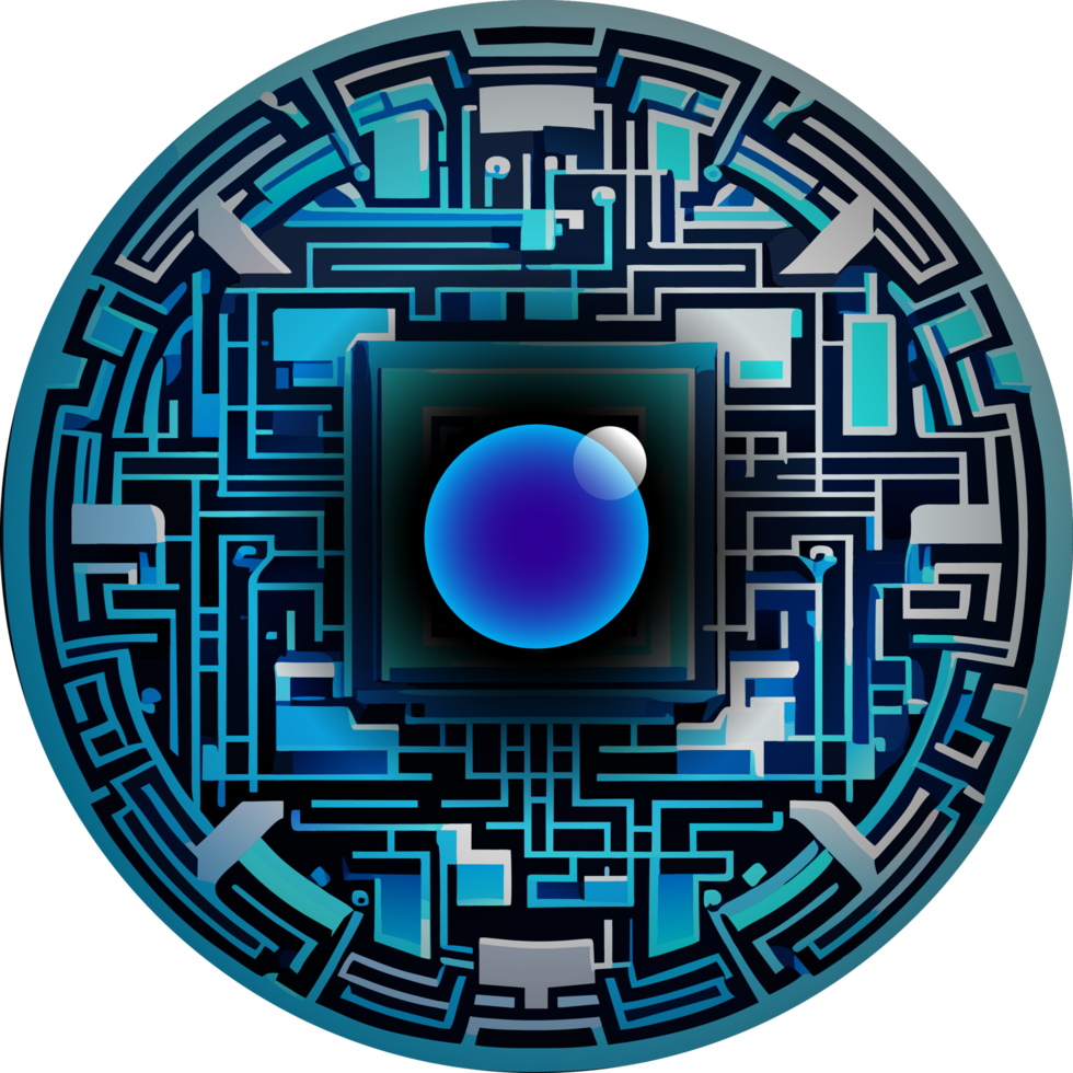 Modern Technology Cybersecurity Icon Crop-out png