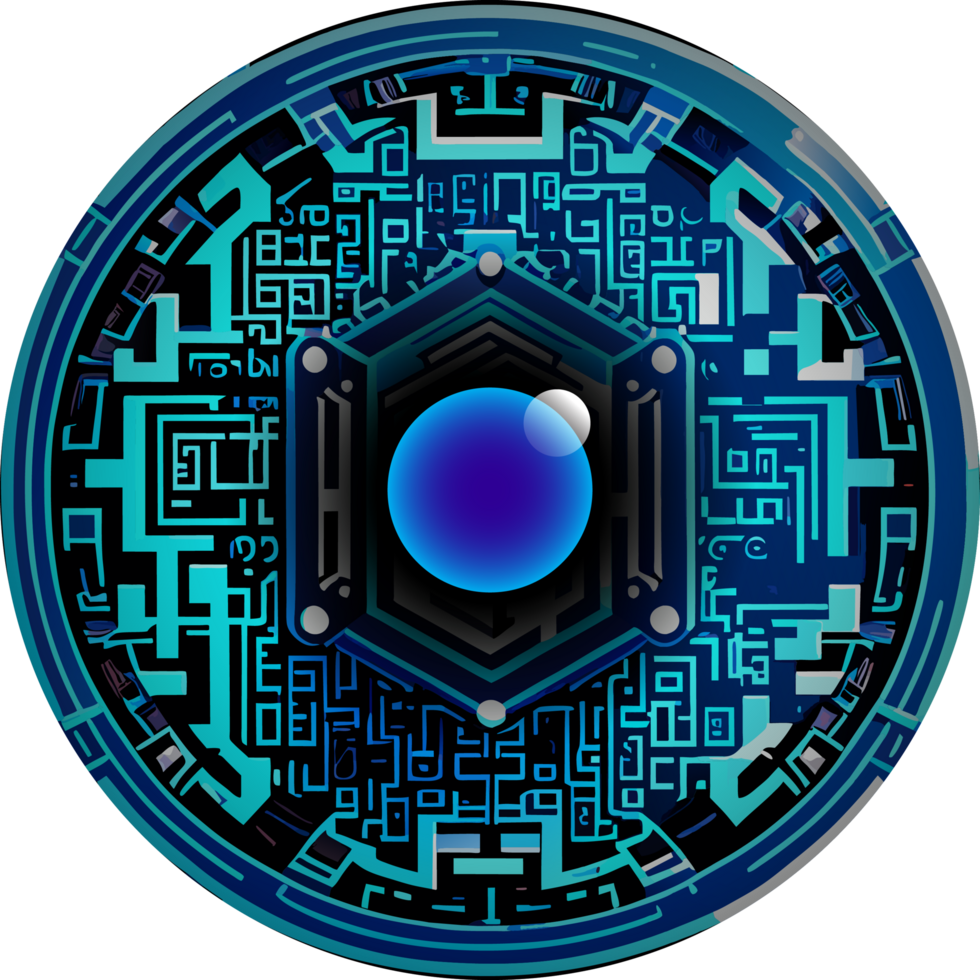 Modern Technology Cybersecurity Icon Crop-out png