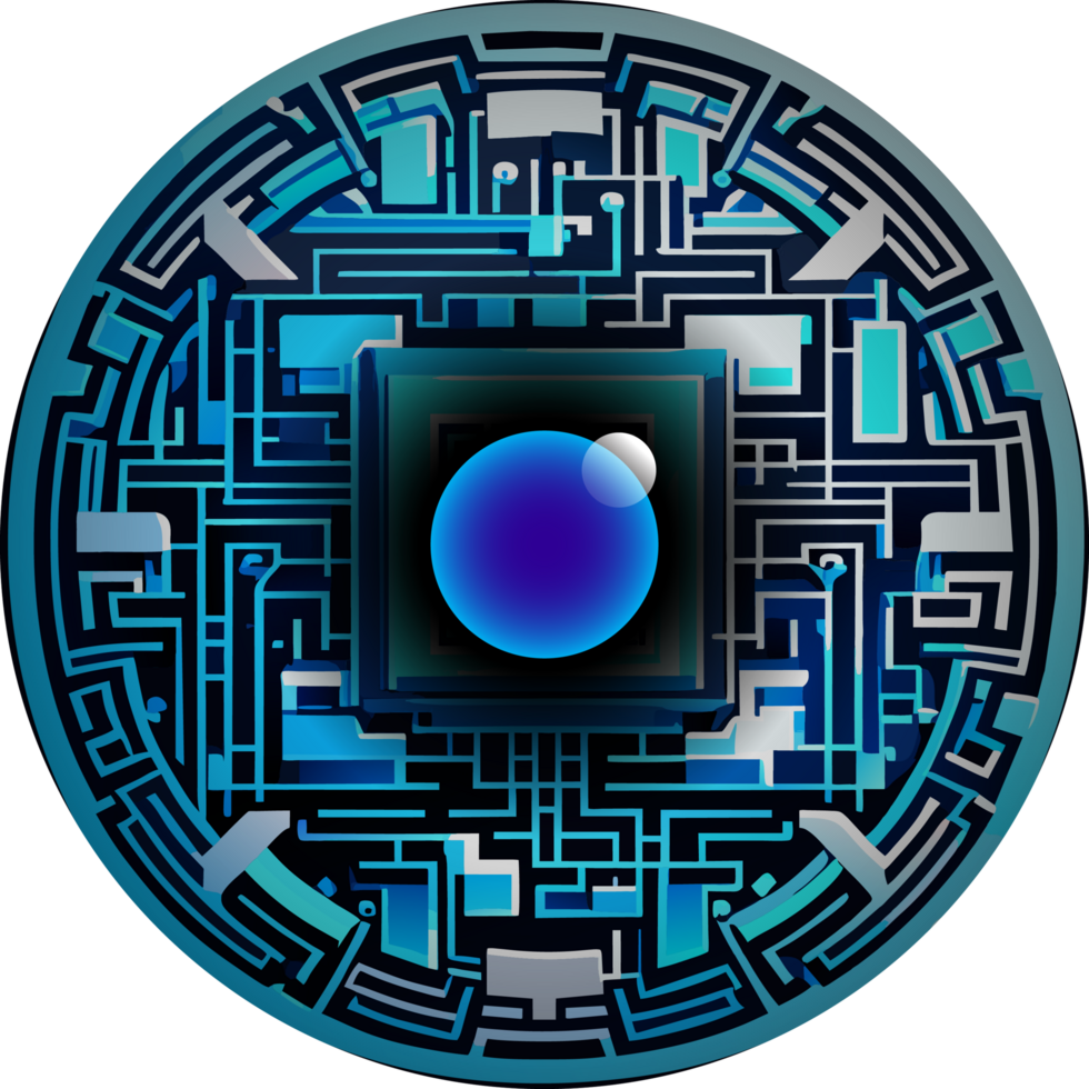 Modern Technology Cybersecurity Icon Crop-out png