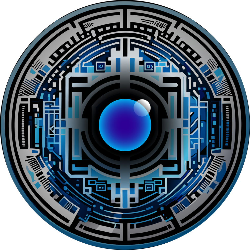 Modern Technology Cybersecurity Icon Crop-out png