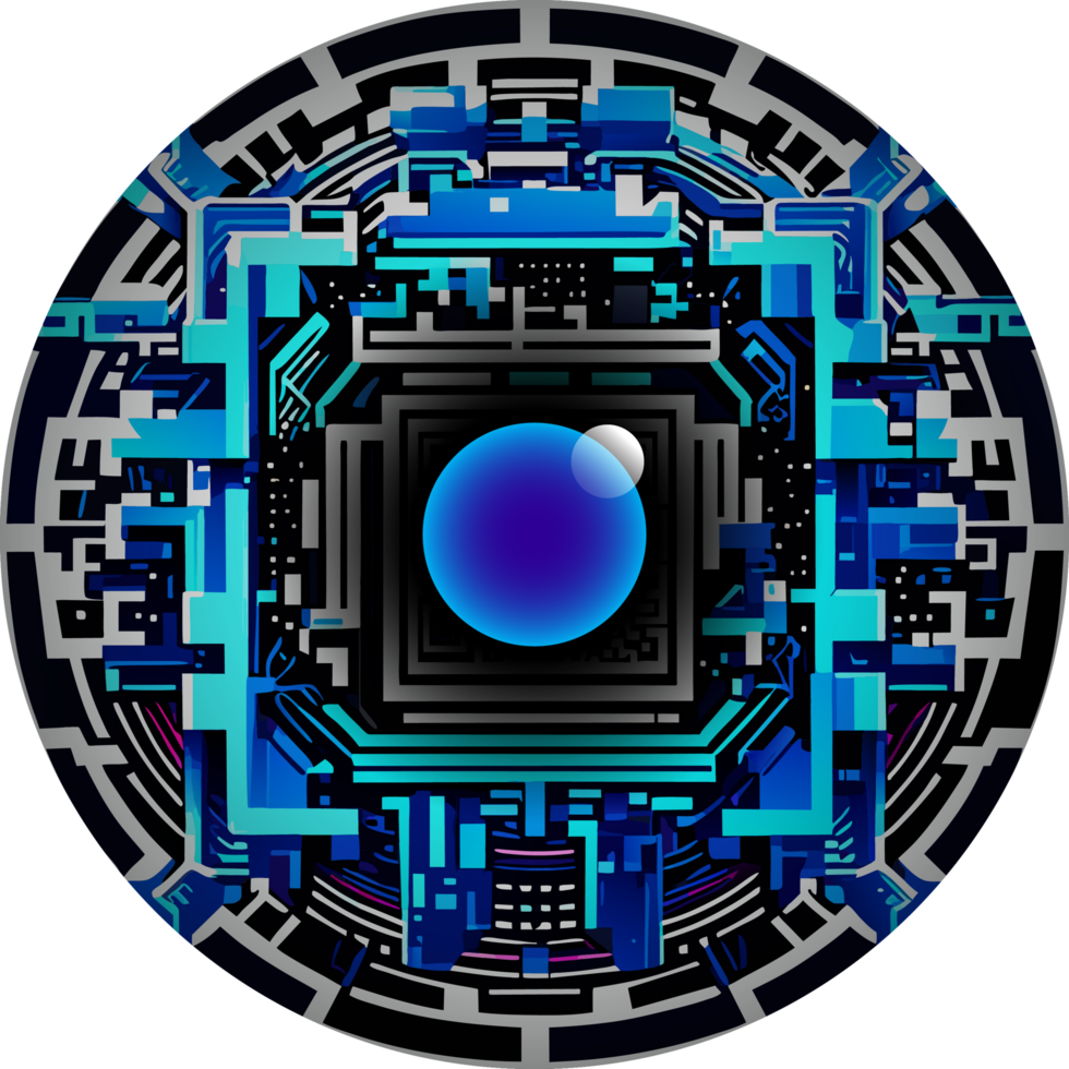 Modern Technology Cybersecurity Icon Crop-out png