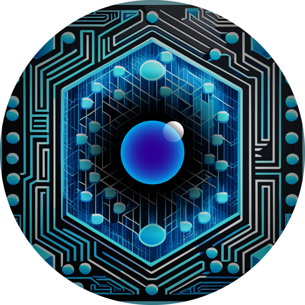 Modern Technology Cybersecurity Icon Crop-out png