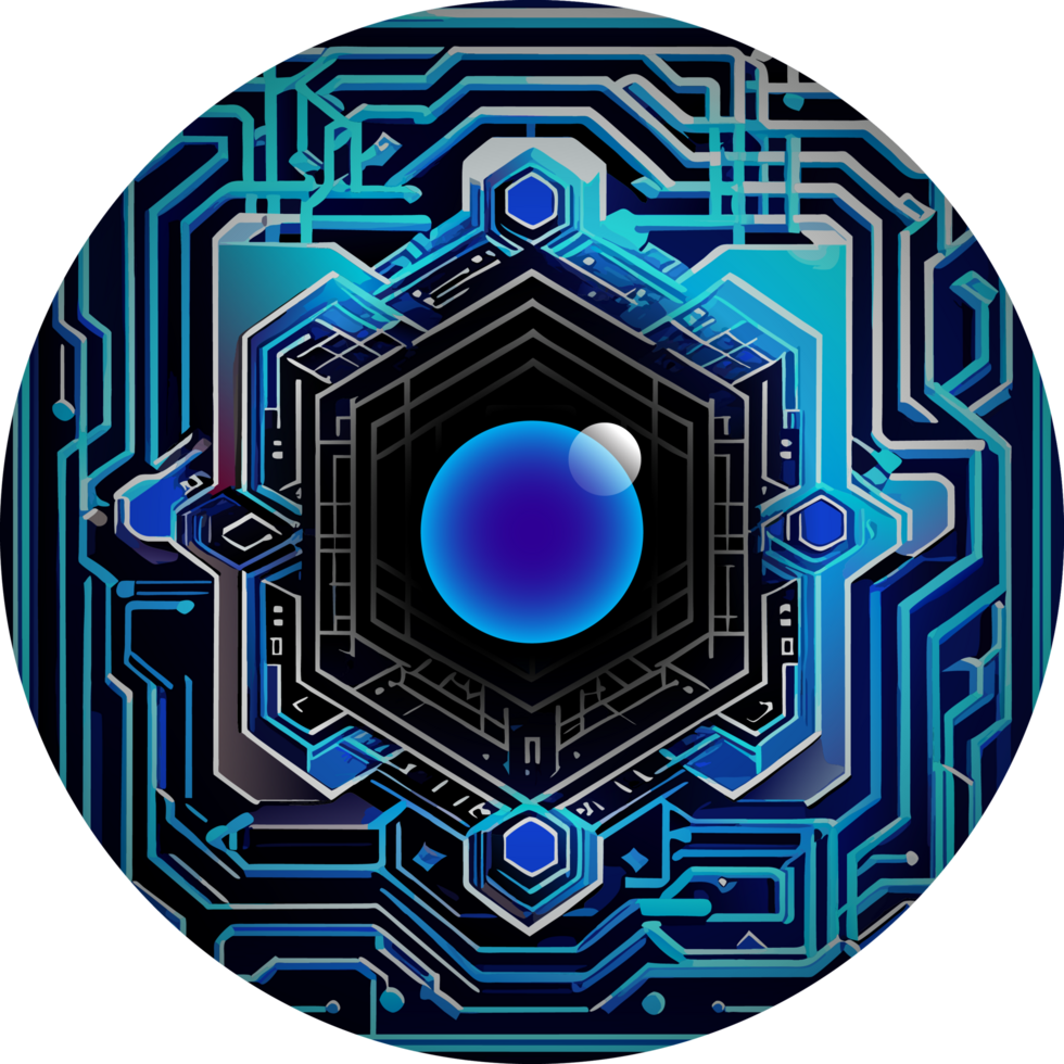 Modern Technology Cybersecurity Icon Crop-out png