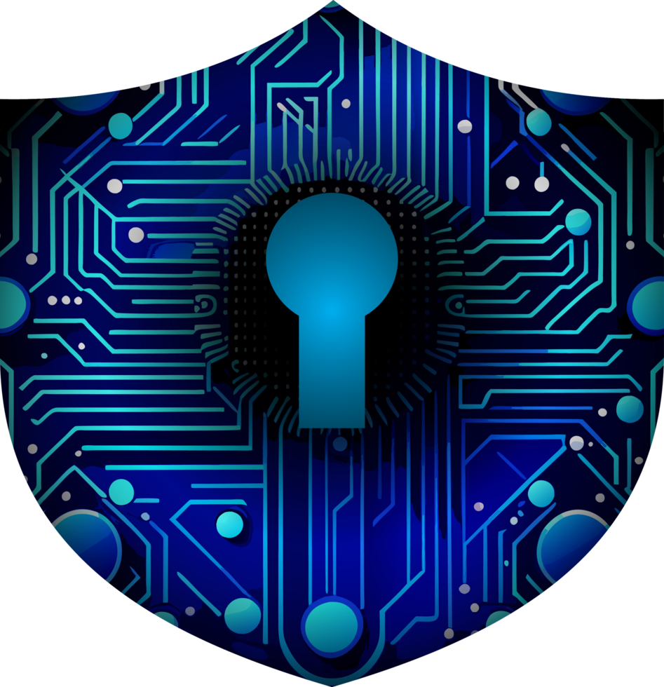 Modern Technology Cybersecurity Icon Crop-out png
