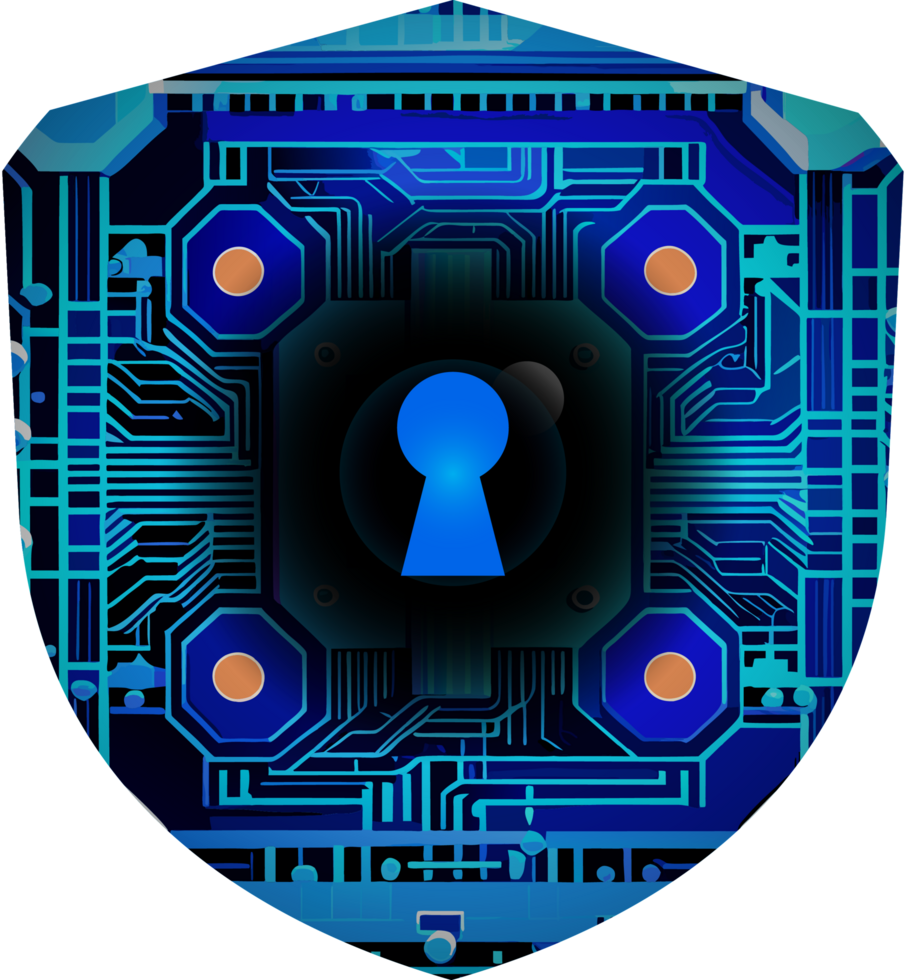 Modern Technology Cybersecurity Icon Crop-out png
