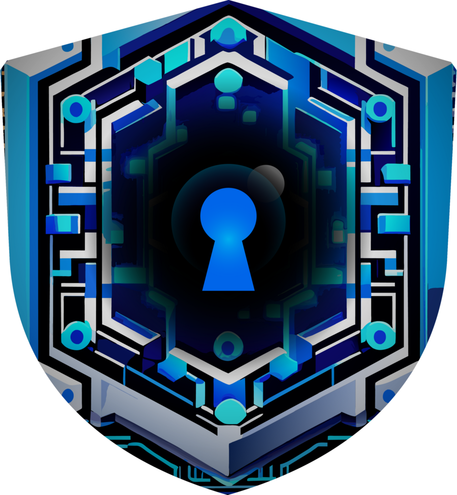 Modern Technology Cybersecurity Icon Crop-out png