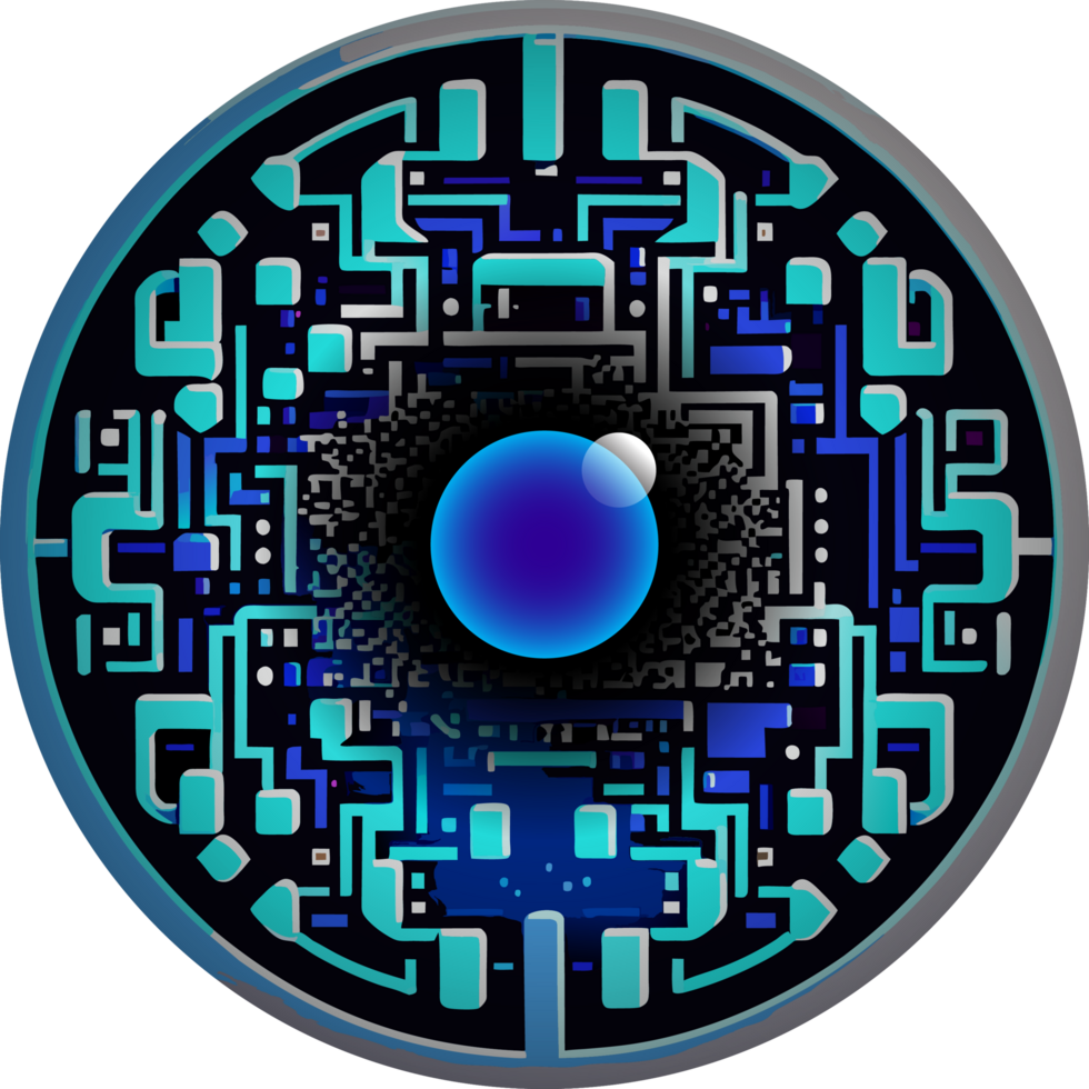 Modern Technology Cybersecurity Icon Crop-out png