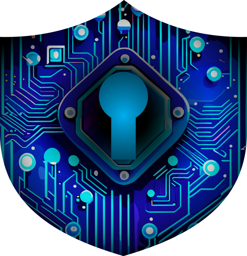 Modern Technology Cybersecurity Icon Crop-out png