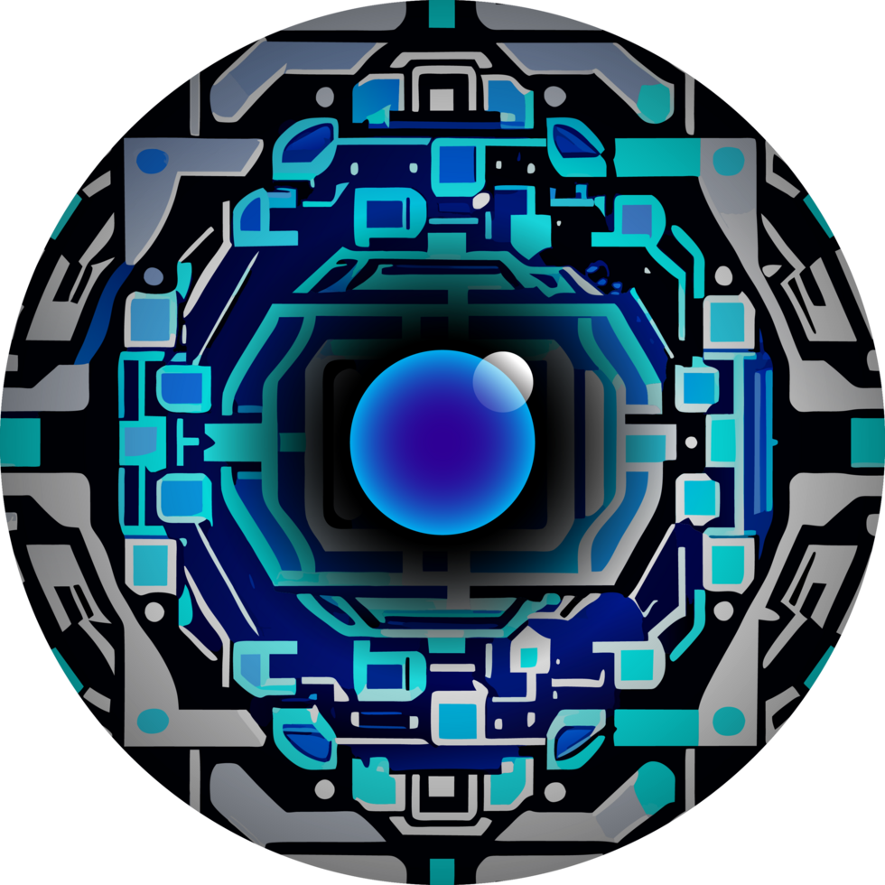 Modern Technology Cybersecurity Icon Crop-out png