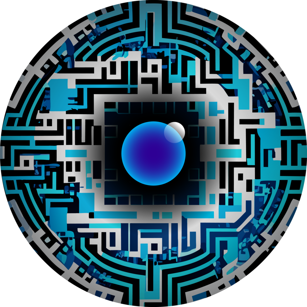 Modern Technology Cybersecurity Icon Crop-out png
