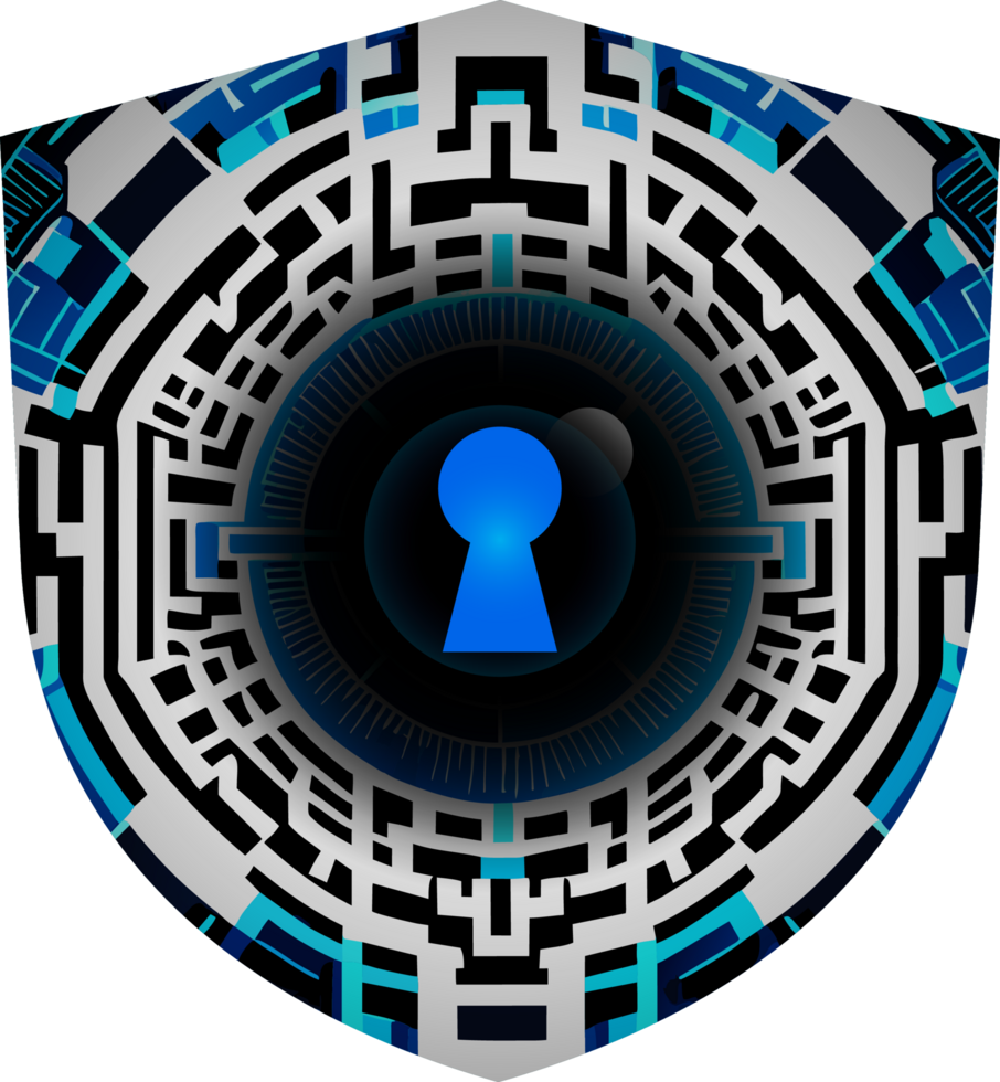 Modern Technology Cybersecurity Icon Crop-out png
