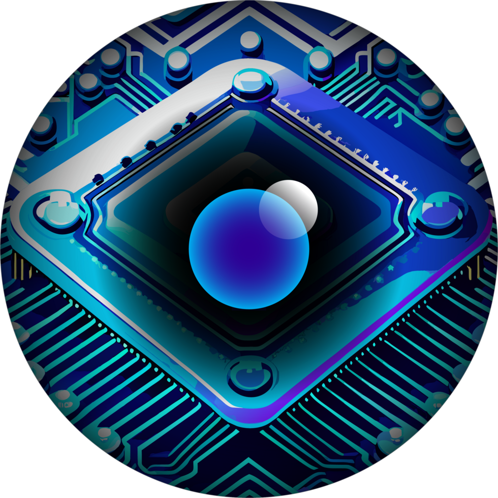 Modern Technology Cybersecurity Icon Crop-out png