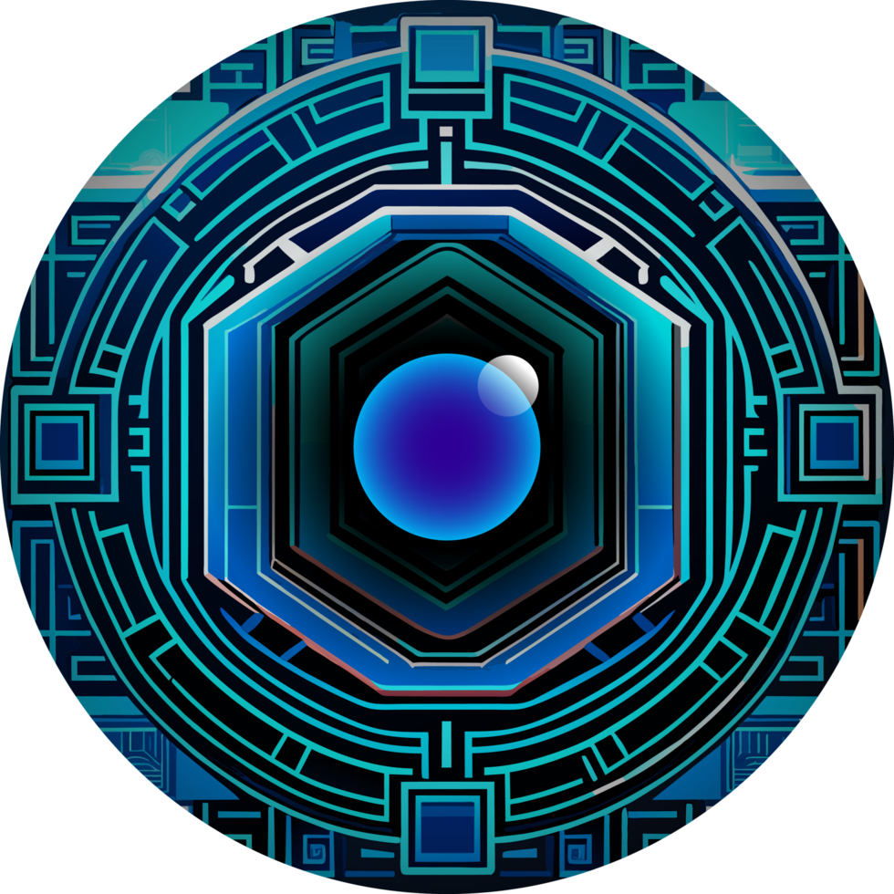 Modern Technology Cybersecurity Icon Crop-out png
