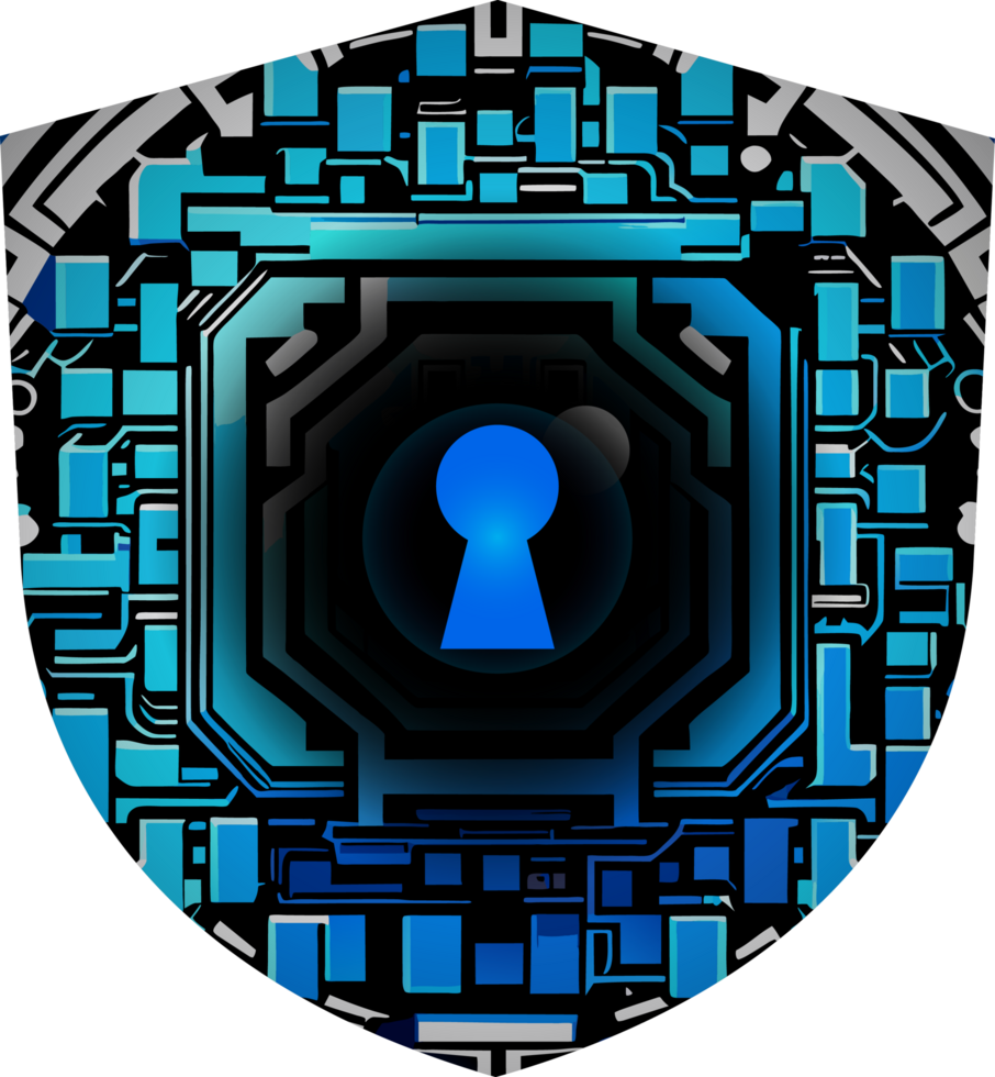Modern Technology Cybersecurity Icon Crop-out png