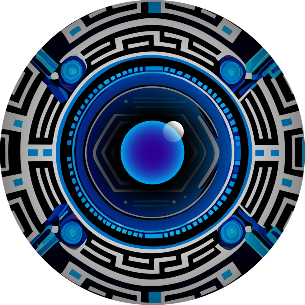 Modern Technology Cybersecurity Icon Crop-out png
