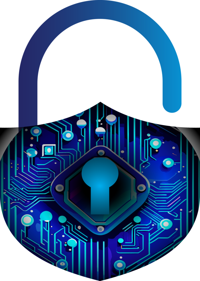 Modern Technology Cybersecurity Icon Crop-out png