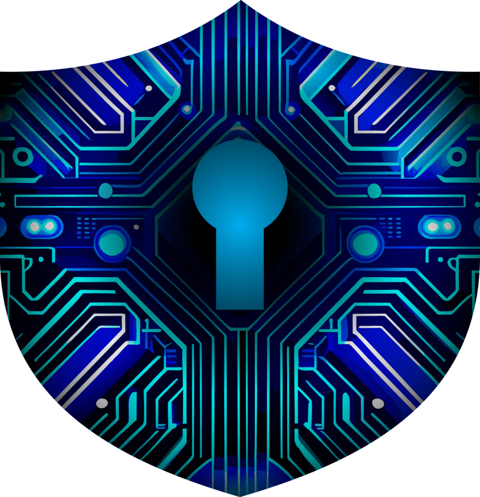 Modern Technology Cybersecurity Icon Crop-out png