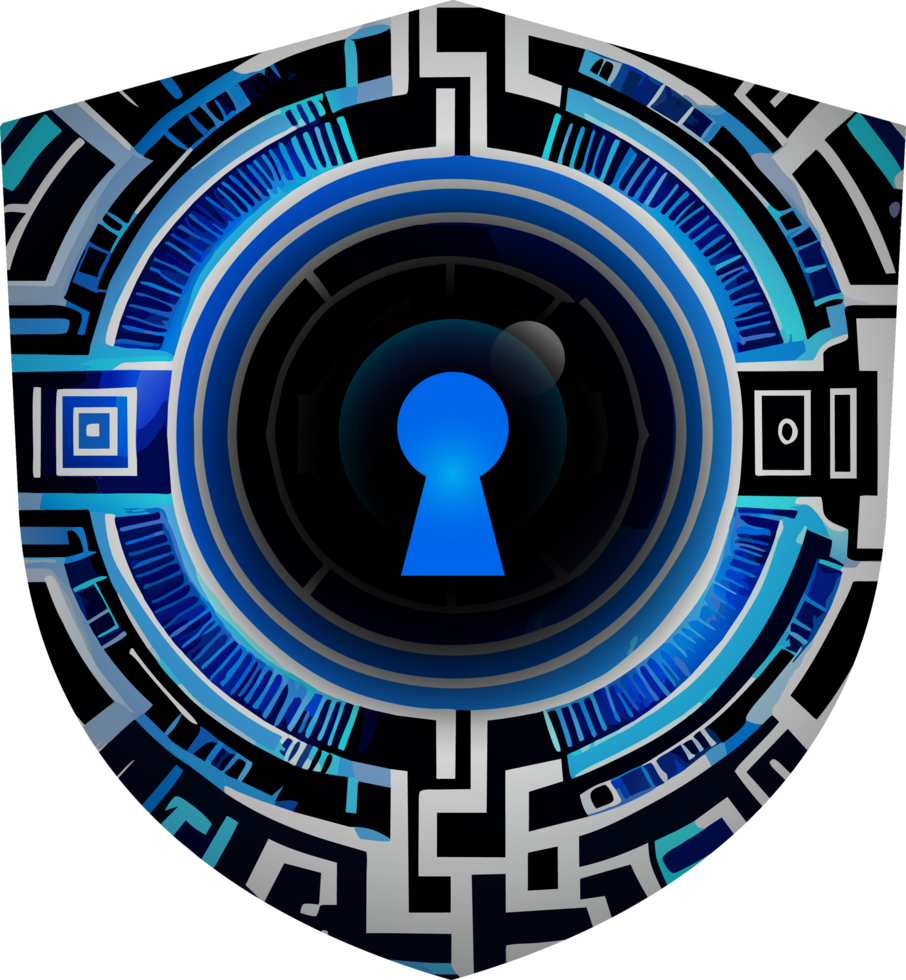 Modern Technology Cybersecurity Icon Crop-out png