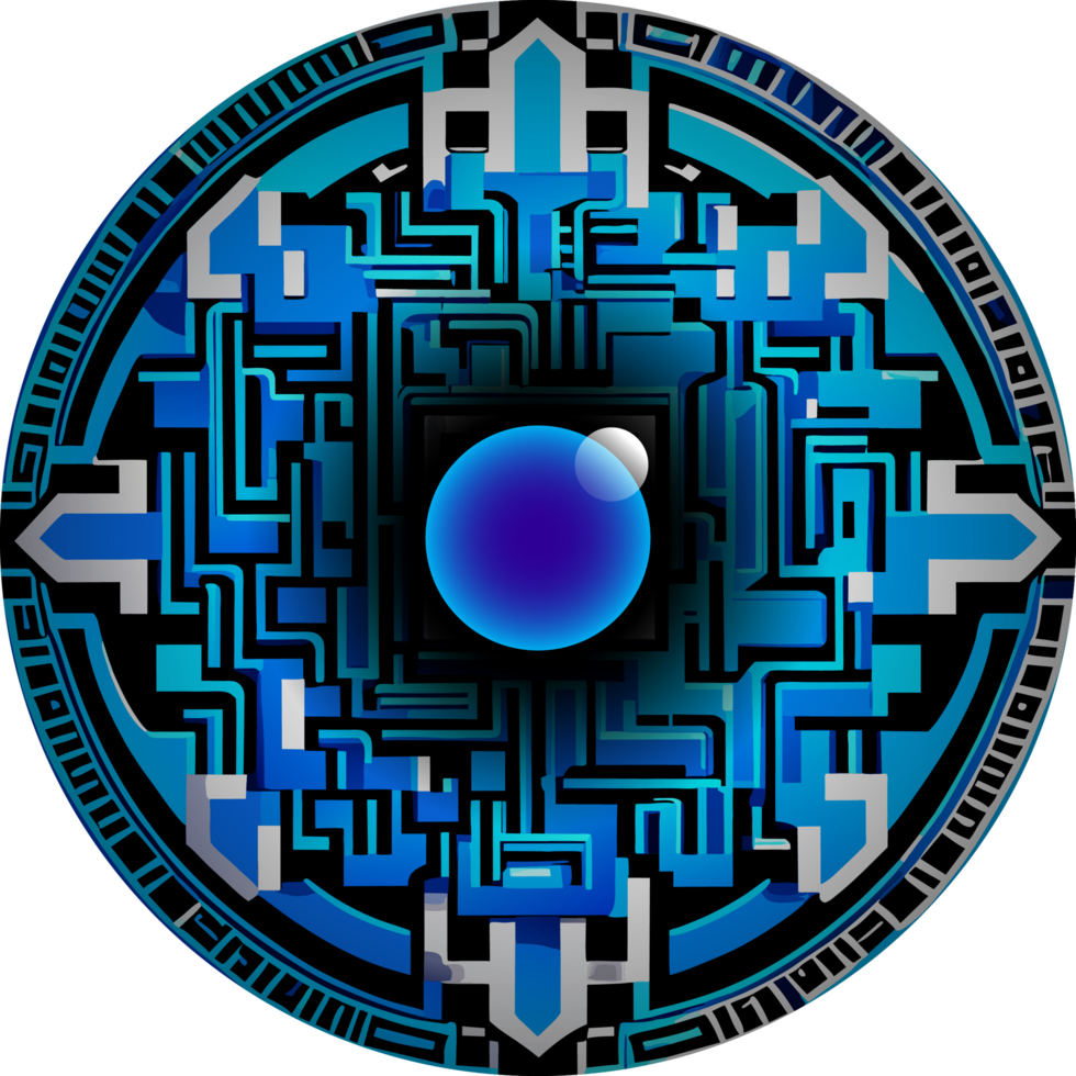 Modern Technology Cybersecurity Icon Crop-out png