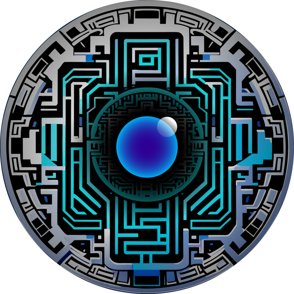 Modern Technology Cybersecurity Icon Crop-out png