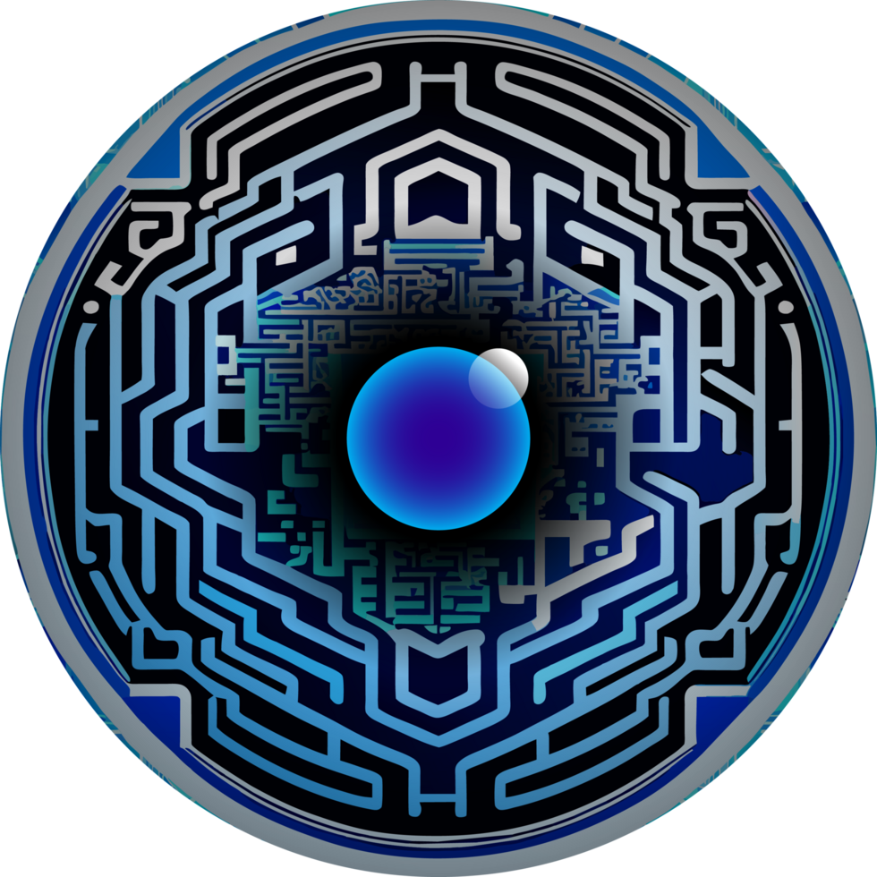 Modern Technology Cybersecurity Icon Crop-out png