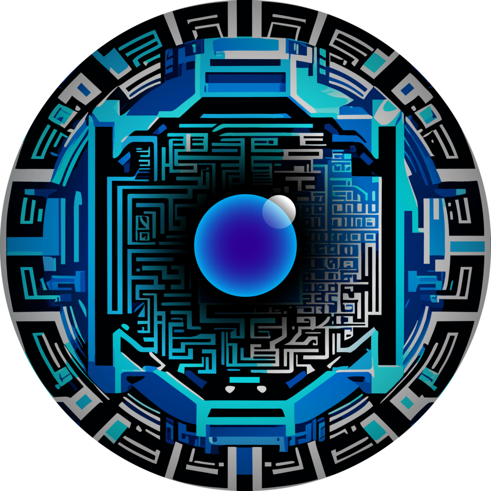 Modern Technology Cybersecurity Icon Crop-out png