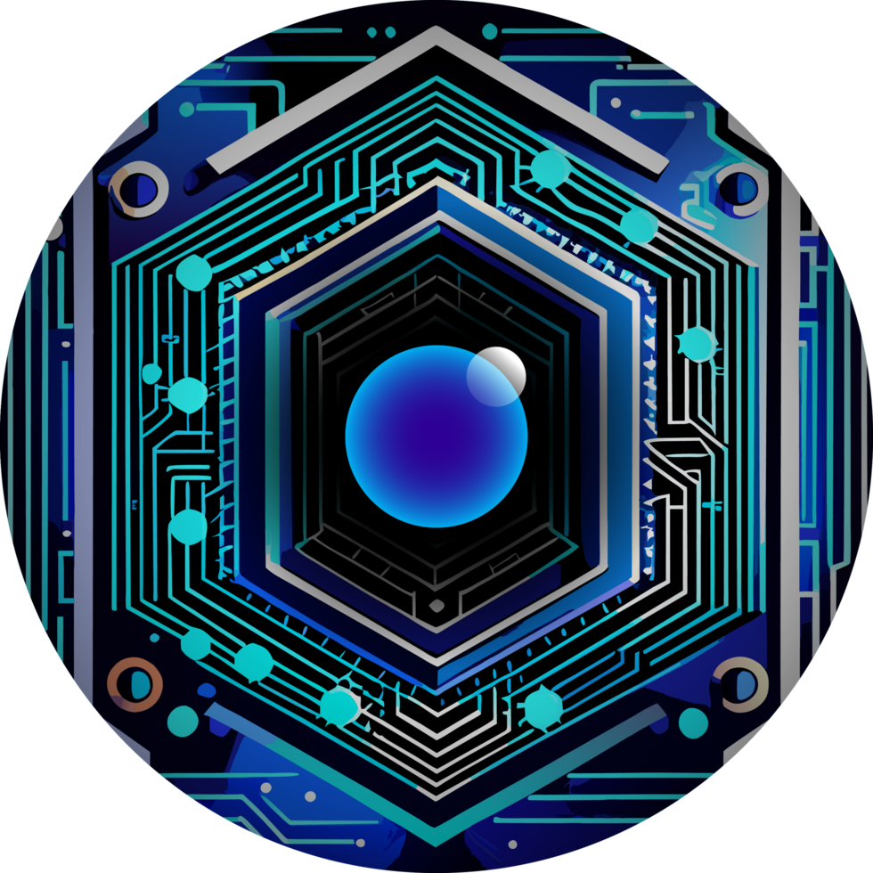 Modern Technology Cybersecurity Icon Crop-out png
