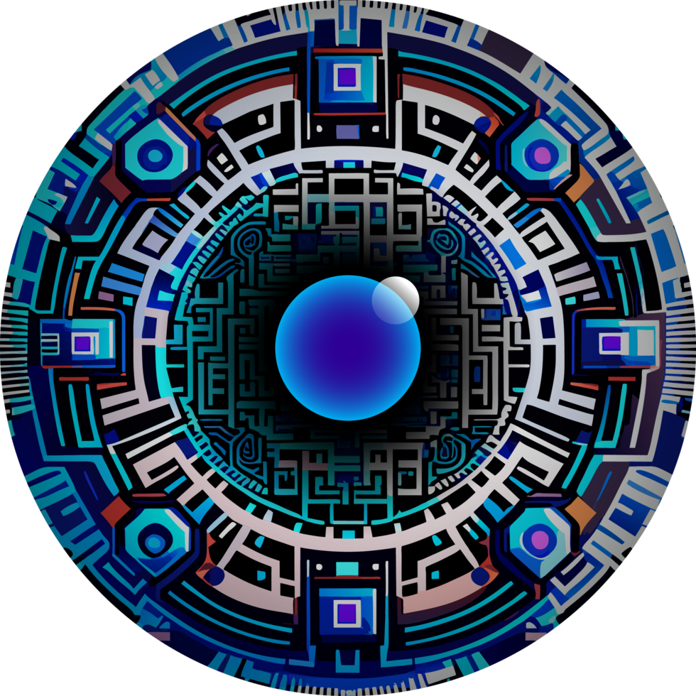 Modern Technology Cybersecurity Icon Crop-out png