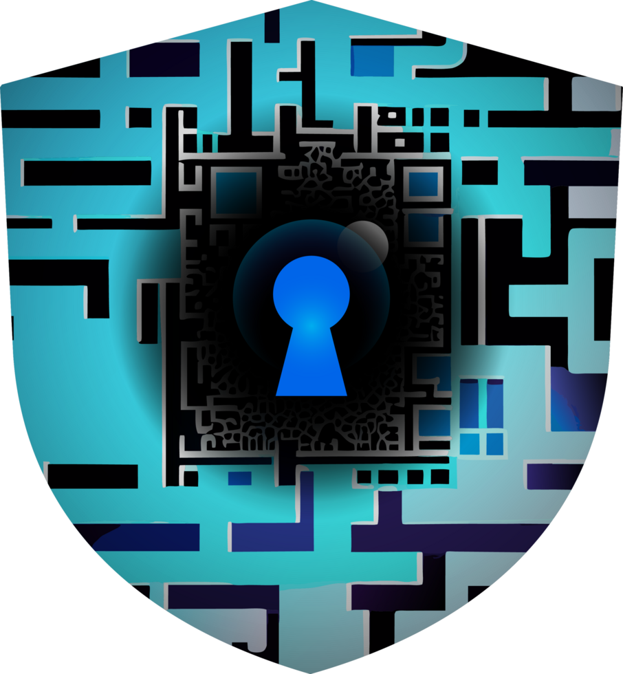 Modern Technology Cybersecurity Icon Crop-out png
