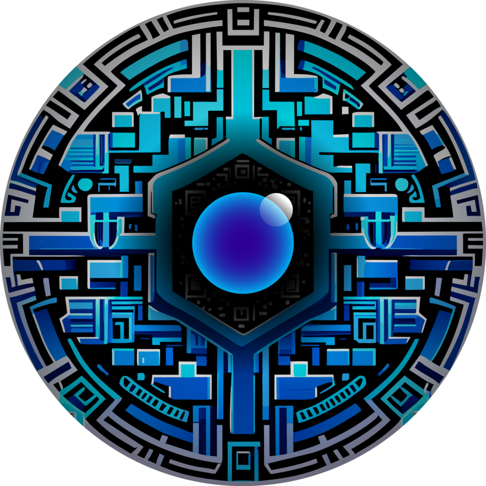 Modern Technology Cybersecurity Icon Crop-out png