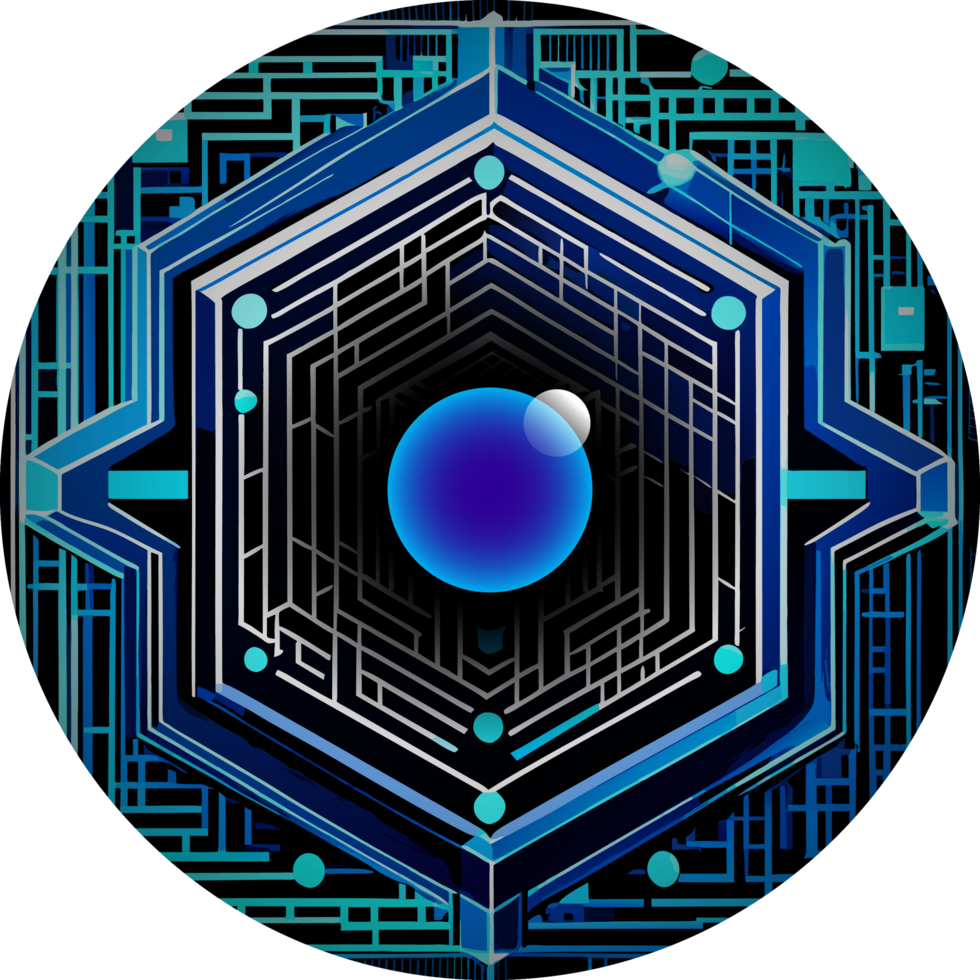 Modern Technology Cybersecurity Icon Crop-out png