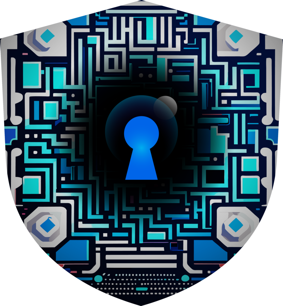 Modern Technology Cybersecurity Icon Crop-out png