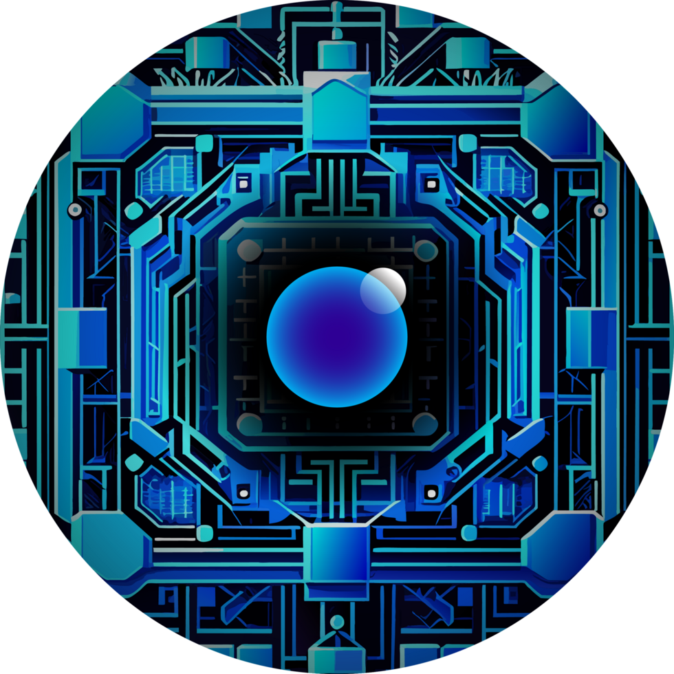 Modern Technology Cybersecurity Icon Crop-out png