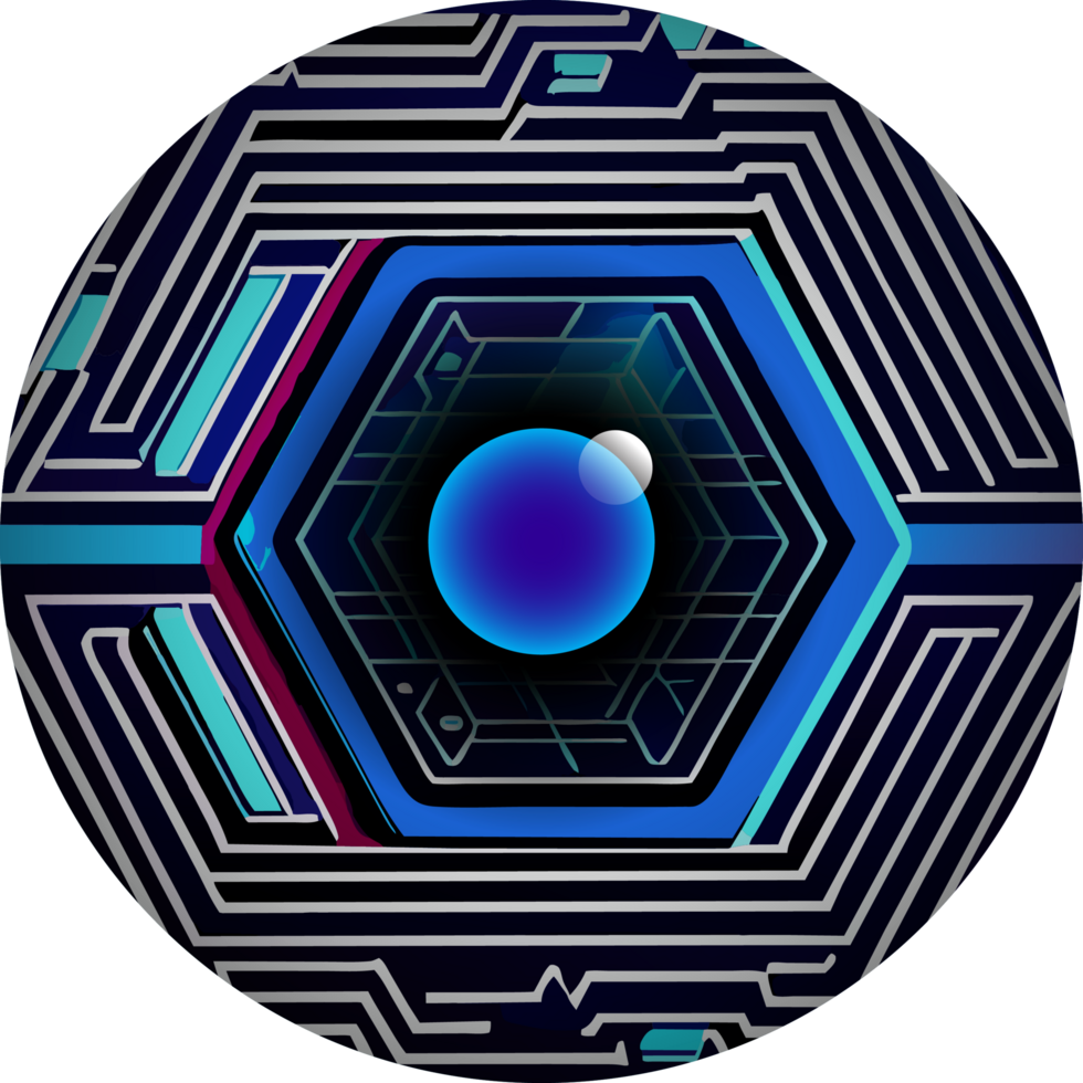 Modern Technology Cybersecurity Icon Crop-out png