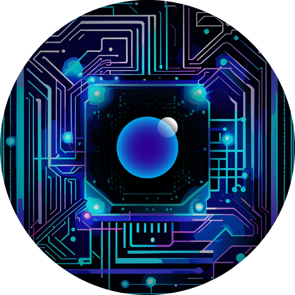 Modern Technology Cybersecurity Icon Crop-out png