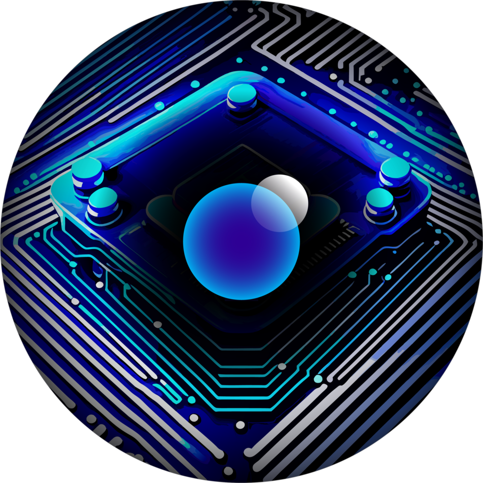 Modern Technology Cybersecurity Icon Crop-out png