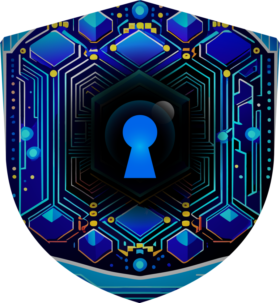 Modern Technology Cybersecurity Icon Crop-out png