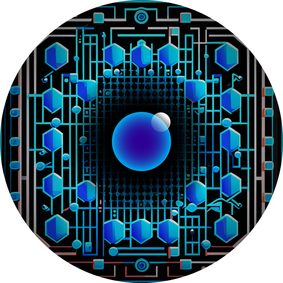 Modern Technology Cybersecurity Icon Crop-out png