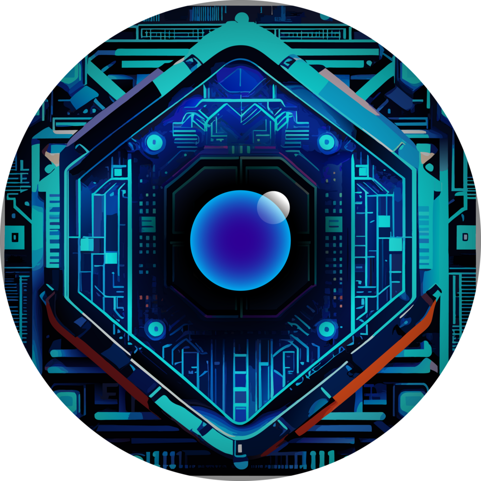 Modern Technology Cybersecurity Icon Crop-out png