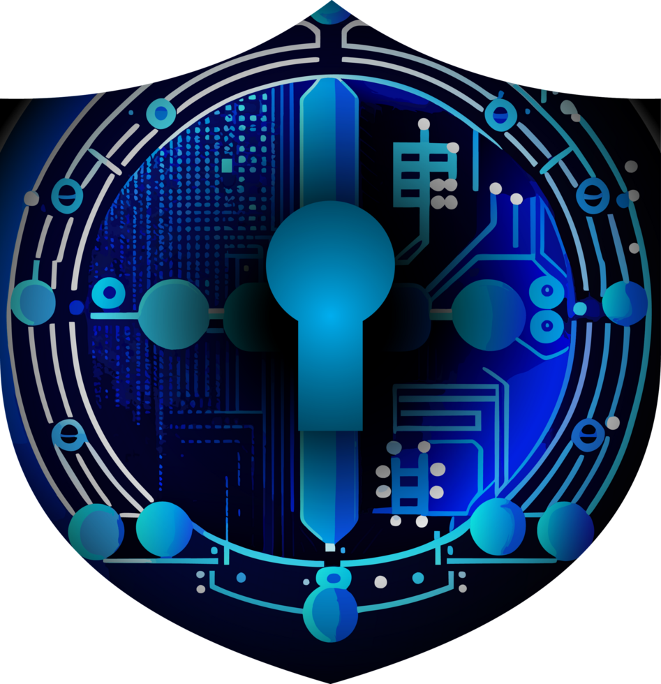 Modern Technology Cybersecurity Icon Crop-out png