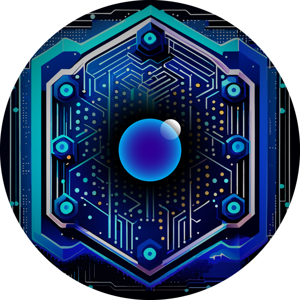 Modern Technology Cybersecurity Icon Crop-out png