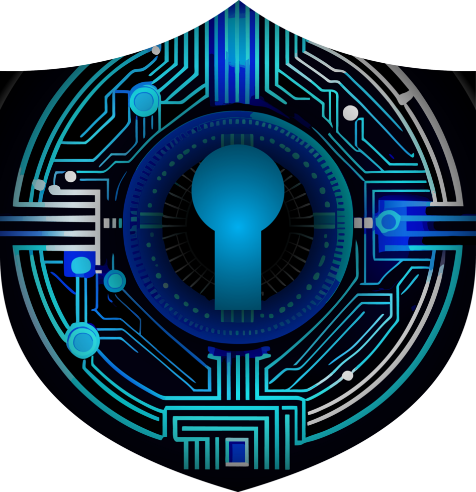 Modern Technology Cybersecurity Icon Crop-out png