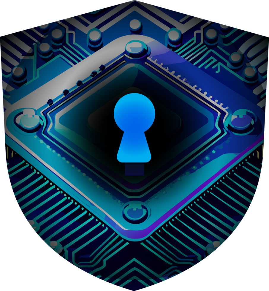 Modern Technology Cybersecurity Icon Crop-out png