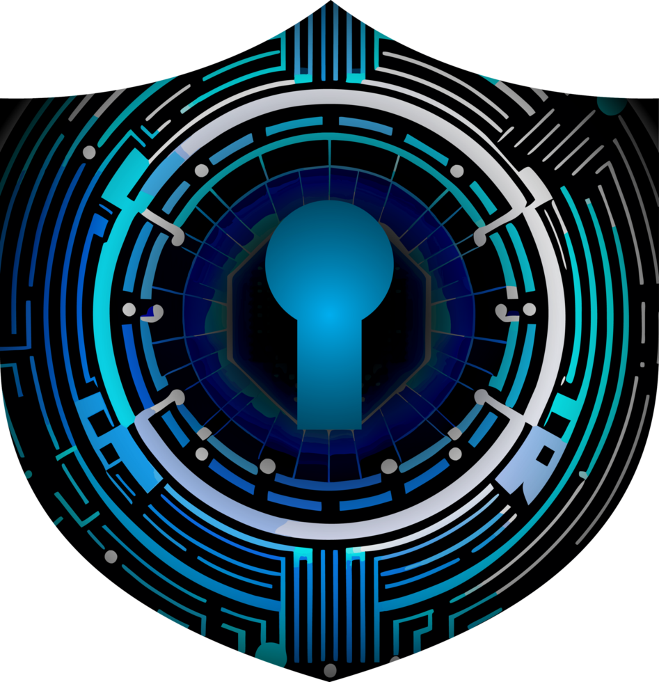 Modern Technology Cybersecurity Icon Crop-out png