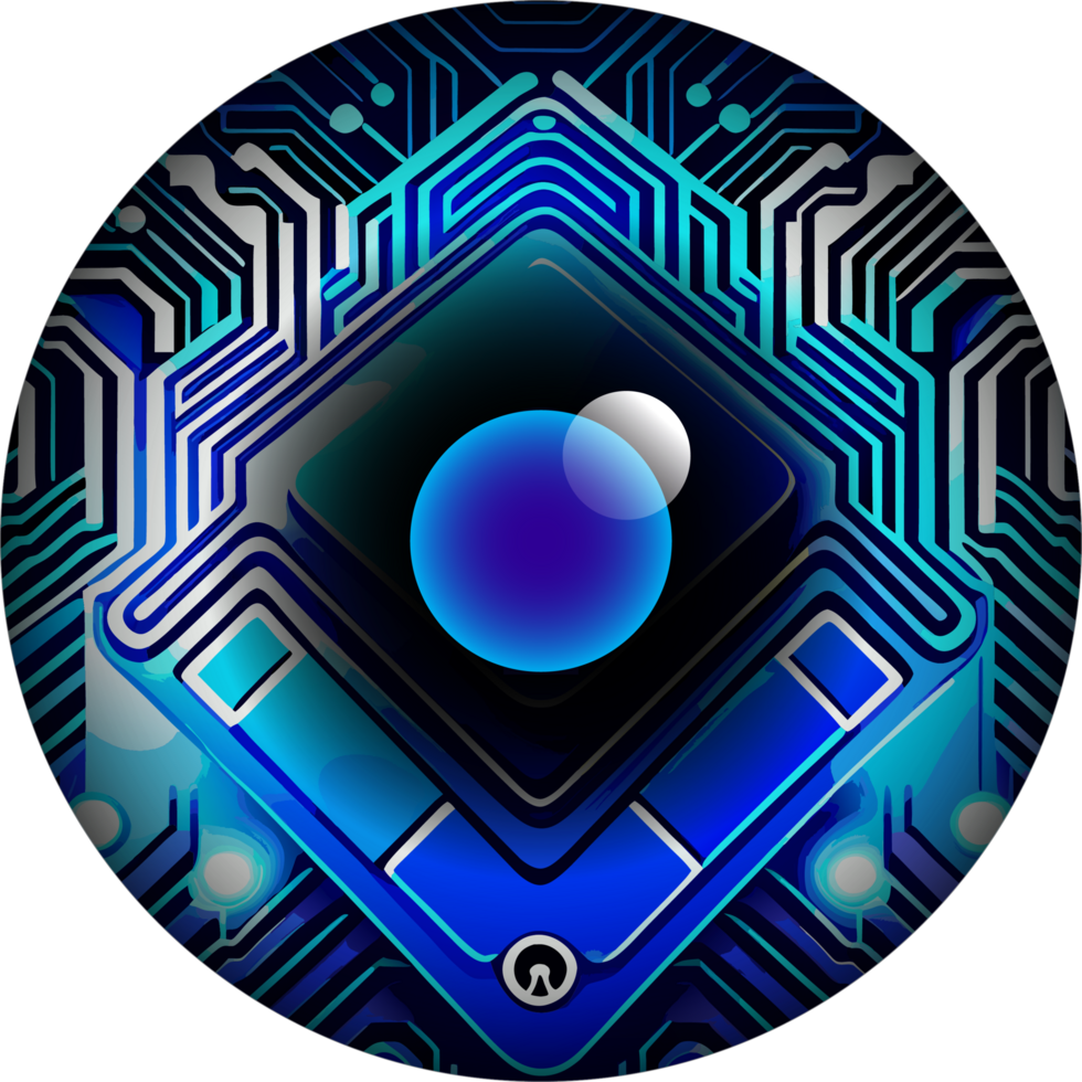 Modern Technology Cybersecurity Icon Crop-out png